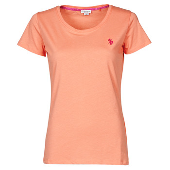 Vêtements Femme T-shirts manches courtes U.S Polo Assn. CRY 51520 EH03 Rose
