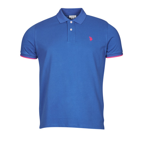 Vêtements Homme office-accessories men polo-shirts accessories Shirts U.S Polo Assn. LORN 41029 EH03 Bleu
