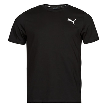 Vêtements Homme T-shirts manches courtes Puma ESS CAT LOGO TEE Noir