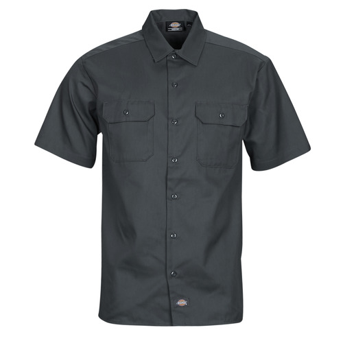 Vêtements Homme Chemises manches courtes Dickies WORK embroidered shirt SS REC Gris