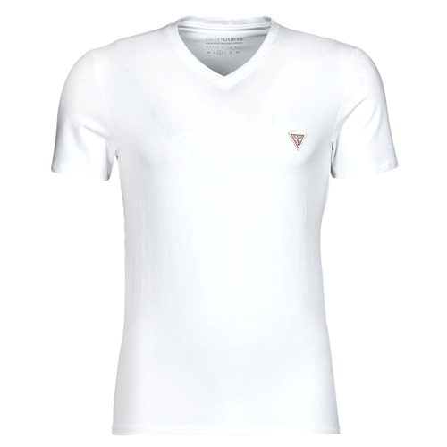 Vêtements Homme T-shirts manches courtes dispon Guess VN SS CORE TEE Blanc