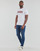Vêtements Homme T-shirts manches courtes Guess ORWELL CN SS TEE Blanc
