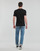 Vêtements Homme T-shirts manches courtes Guess RUSTY CN SS TEE Noir