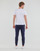 Vêtements Homme T-shirts manches courtes Kappa GALINA Blanc / Bleu