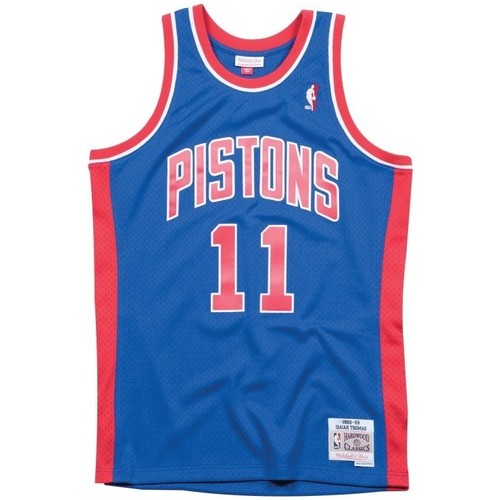 Vêtements Tops / Blouses Mitchell And Ness Maillot NBA Isiah Thomas Detro Multicolore