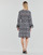 Vêtements Femme Robes courtes Replay W9732A Noir / Blanc