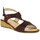 Chaussures Femme Sandales et Nu-pieds Kelara K62283 CAFE GLITTER