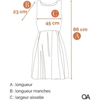 H&M robe courte  34 - T0 - XS Orange Orange