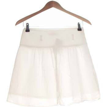 Vêtements Femme Jupes Camaieu jupe courte  34 - T0 - XS Blanc Blanc