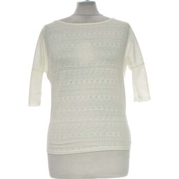 Vêtements Femme Tops / Blouses Promod Top Manches Courtes  36 - T1 - S Blanc