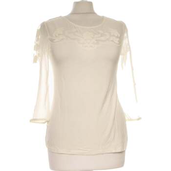 Vêtements Femme Sacs à main H&M top manches longues  36 - T1 - S Blanc Blanc