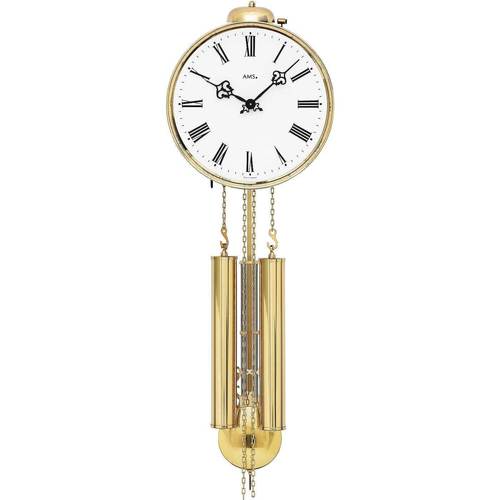 Maison & Déco Horloges Ams 348, Mechanical, Blanche, Analogique, Classic Blanc