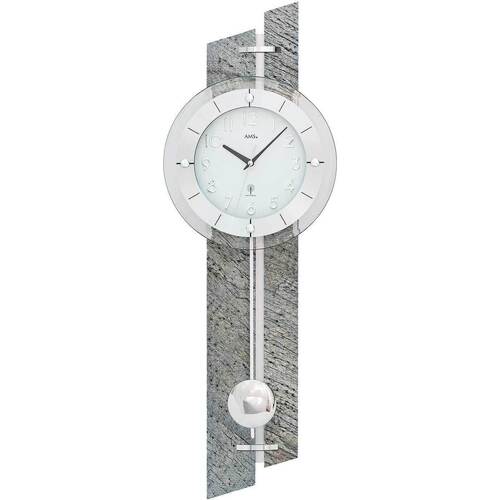Horloge Champignon Allen Horloges Ams 5306, Quartz, Blanche, Analogique, Modern Blanc