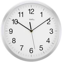 Maison & Déco Horloges Ams 5525, Quartz, Blanche, Analogique, Modern Blanc