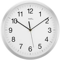 Maison & Déco Horloges Ams 5541, Quartz, Blanche, Analogique, Modern Blanc