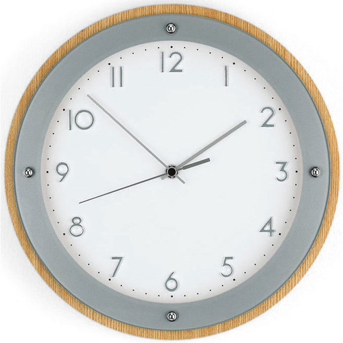 Maison & Déco Horloges Ams 5846, Quartz, White, Analogue, Modern Blanc