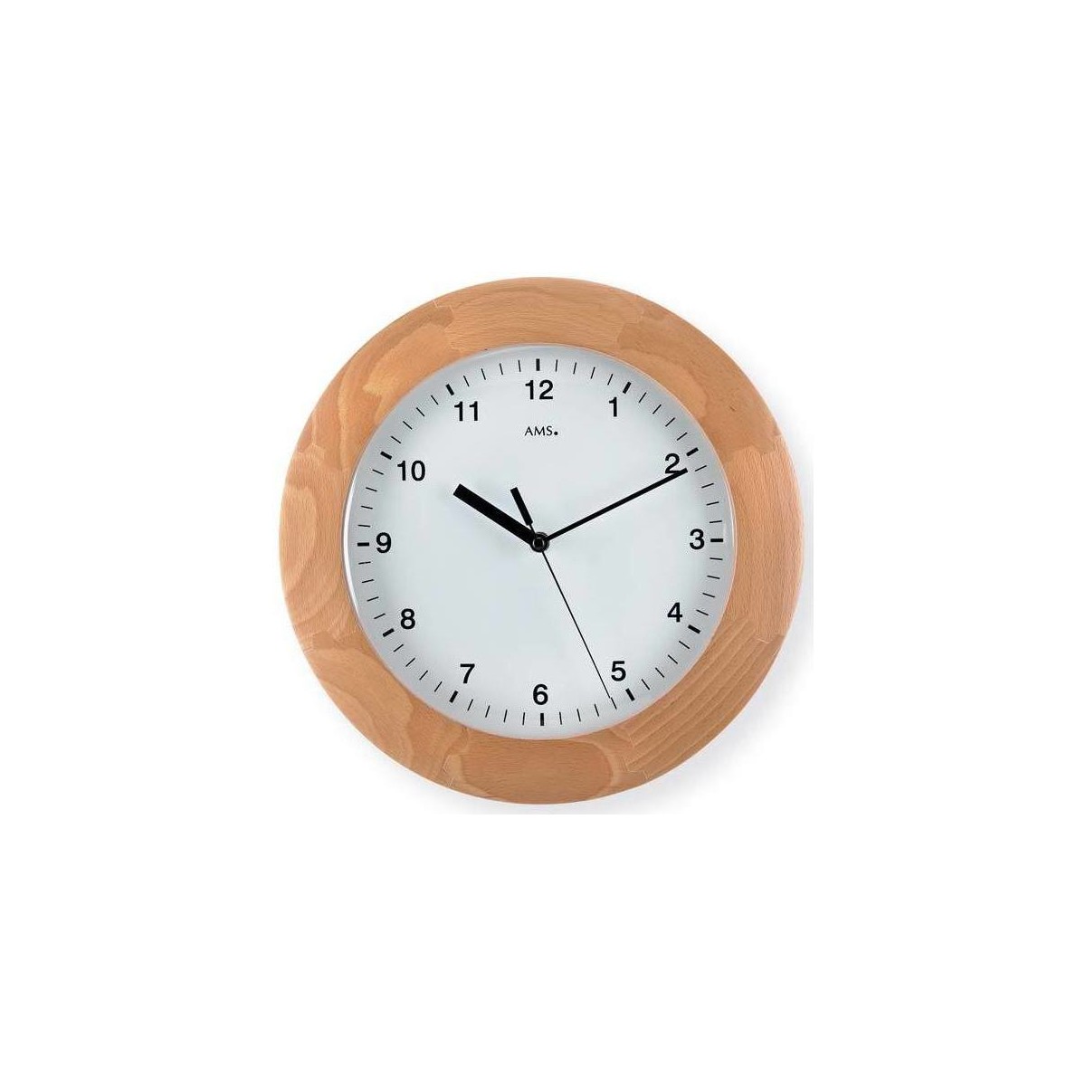 Maison & Déco Horloges Ams 5904/18, Quartz, Blanche, Analogique, Modern Blanc