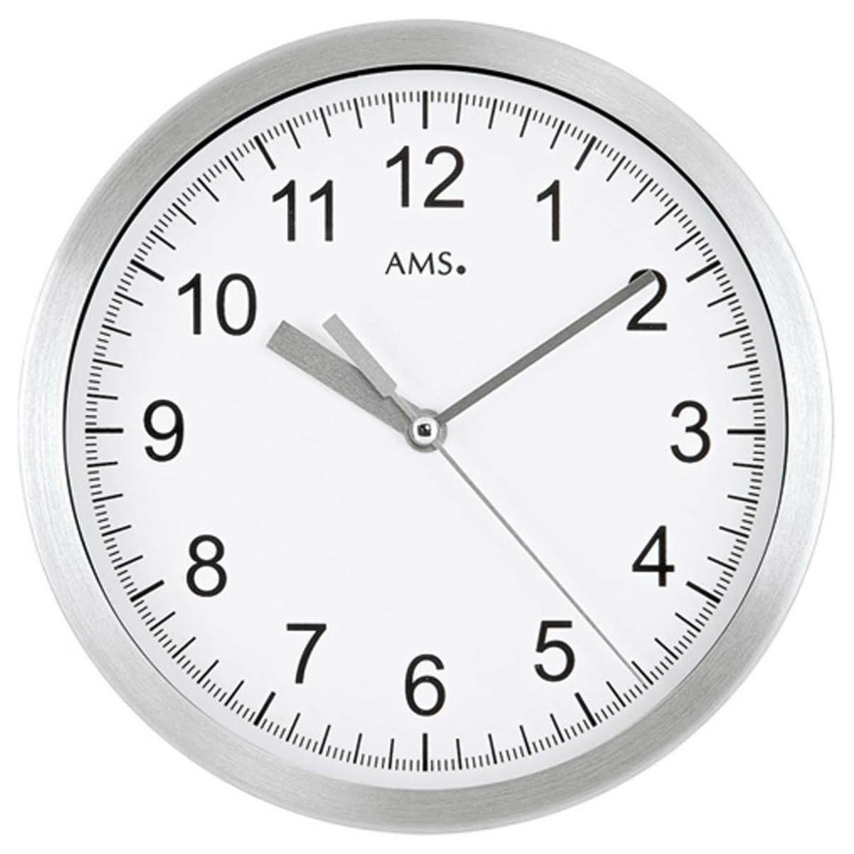 Maison & Déco Horloges Ams 5910, Quartz, Blanche, Analogique, Modern Blanc