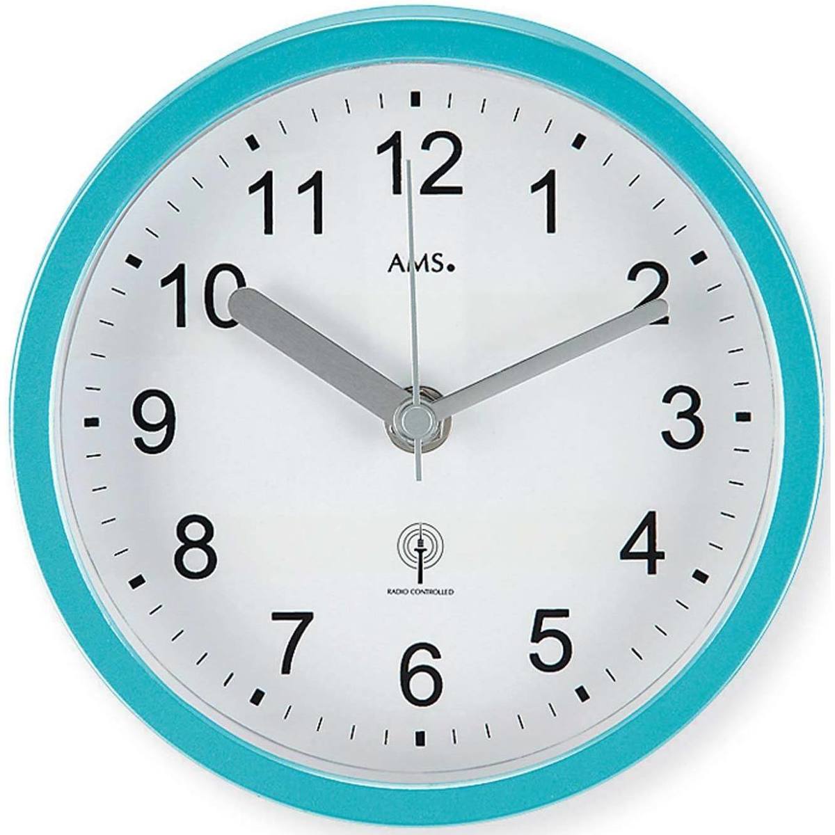 Maison & Déco Horloges Ams 5921, Quartz, Blanche, Analogique, Modern Blanc
