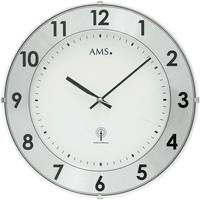 Maison & Déco Horloges Ams 5948, Quartz, White/Silver, Analogue, Modern Autres