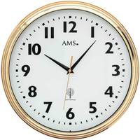 Maison & Déco Horloges Ams 5963, Quartz, Blanche, Analogique, Modern Blanc