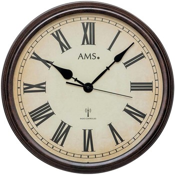 Maison & Déco Horloges Ams 5977, Quartz, Cream, Analogue, Classic Autres
