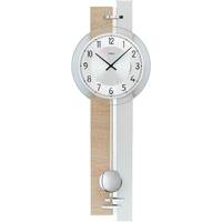 Diam 30 cm Horloges Ams 7441, Quartz, Silver, Analogue, Modern Argenté