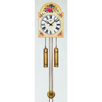 Maison & Déco Horloges Ams 835, Mechanical, White, Analogue, Classic Blanc
