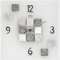 Maison & Déco Horloges Ams 9276, Quartz, Transparent, Analogue, Modern Autres