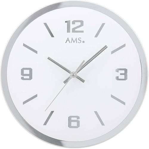 Horloge Champignon Allen Horloges Ams 9322, Quartz, Blanche, Analogique, Modern Blanc