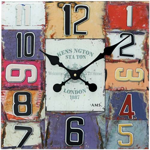 Horloge Champignon Allen Horloges Ams 9425, Quartz, Multicolour, Analogique, Modern Multicolore