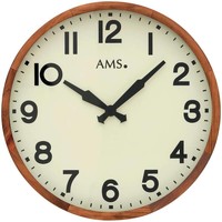 Maison & Déco Horloges Ams 9535, Quartz, Cream, Analogue, Classic Autres
