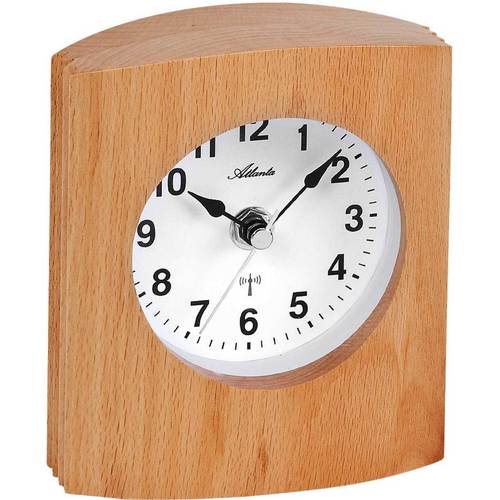 Maison & Déco Horloges Atlanta 3131, Quartz, Blanche, Analogique, Classic Blanc