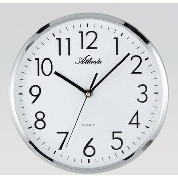 Maison & Déco Horloges Atlanta 4315, Quartz, Blanche, Analogique, Modern Blanc