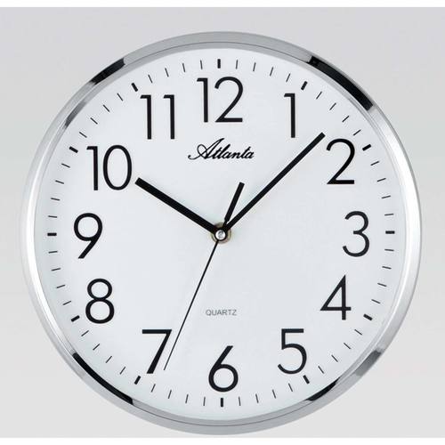 Oreillers / Traversins Horloges Atlanta 4315, Quartz, Blanche, Analogique, Modern Blanc