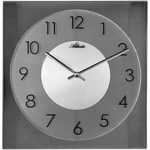 Maison & Déco Horloges Atlanta 4520/4, Quartz, Grey, Analogue, Modern Gris