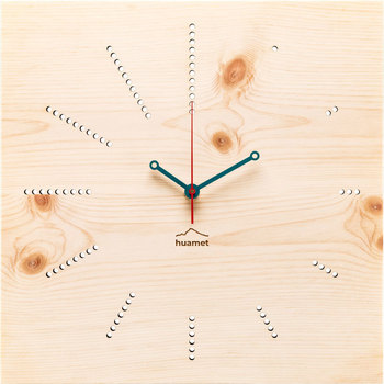 Maison & Déco Horloges Huamet CH41-E-12, Quartz, Beige, Analogue, Modern Beige