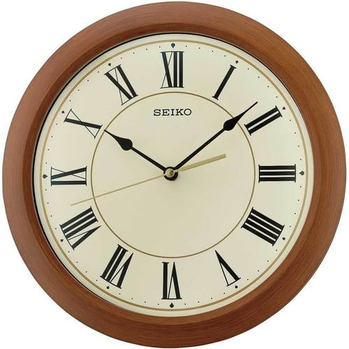 Maison & Déco Horloges Seiko QXA713T, Quartz, crème, Analogique, Classic Beige