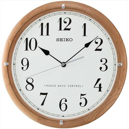 Maison & Déco Horloges Seiko QXR208Z, Quartz, Blanche, Analogique, Modern Blanc