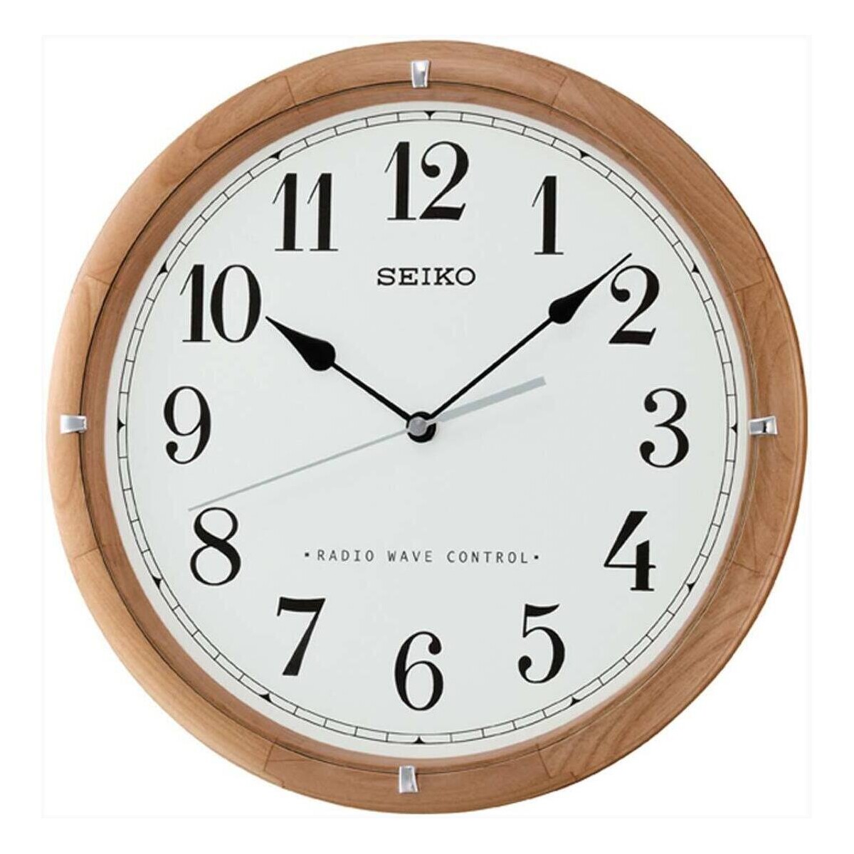 Maison & Déco Horloges Seiko QXR208Z, Quartz, Blanche, Analogique, Modern Blanc