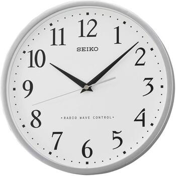 Maison & Déco Horloges Seiko QXR210S, Quartz, Blanche, Analogique, Modern Blanc