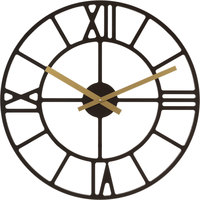 Maison & Déco Horloges Hermle 30916-032100, Quartz, Black, Analogue, Modern Noir