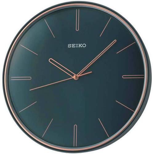 Maison & Déco Horloges Seiko QXA739L, Quartz, Bleue, Analogique, Modern Bleu