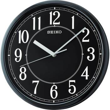 Maison & Déco Horloges Seiko QXA756A, Quartz, Black, Analogue, Modern Noir