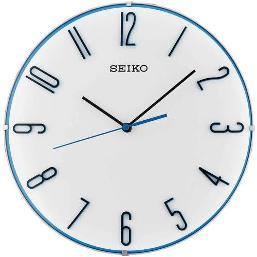Fleur De Safran Horloges Seiko QXA672W, Quartz, Blanche, Analogique, Modern Blanc