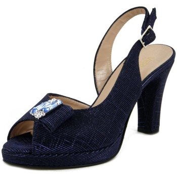 Chaussures Femme Tongs Vernissage Femme Chaussures, Sandales, Cuir - 9472 Bleu