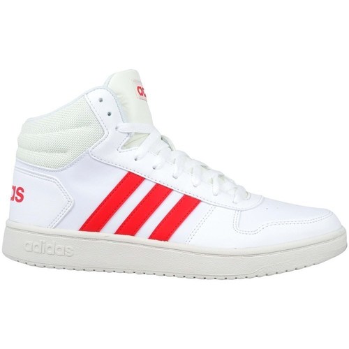 Chaussures Homme Boots adidas Originals Hoops 20 Mid Blanc