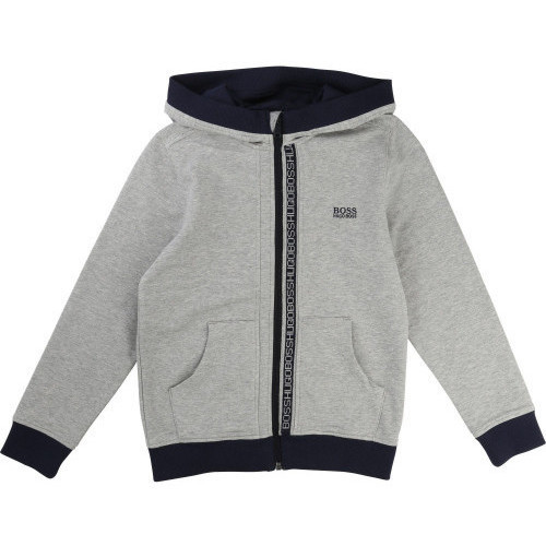 Vêtements Enfant Sweats BOSS Sweat junior gris J25902  - 10 ANS Gris