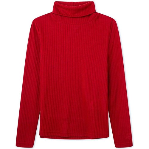 Vêtements Fille Givenchy Kids ruffle-collar cotton dress Pepe jeans  Rouge