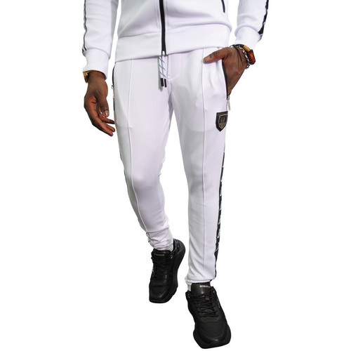 Vêtements Homme Tshirt Imprimé - Nova Pop Horspist Jogging  blanc - BLONDY M304 Blanc